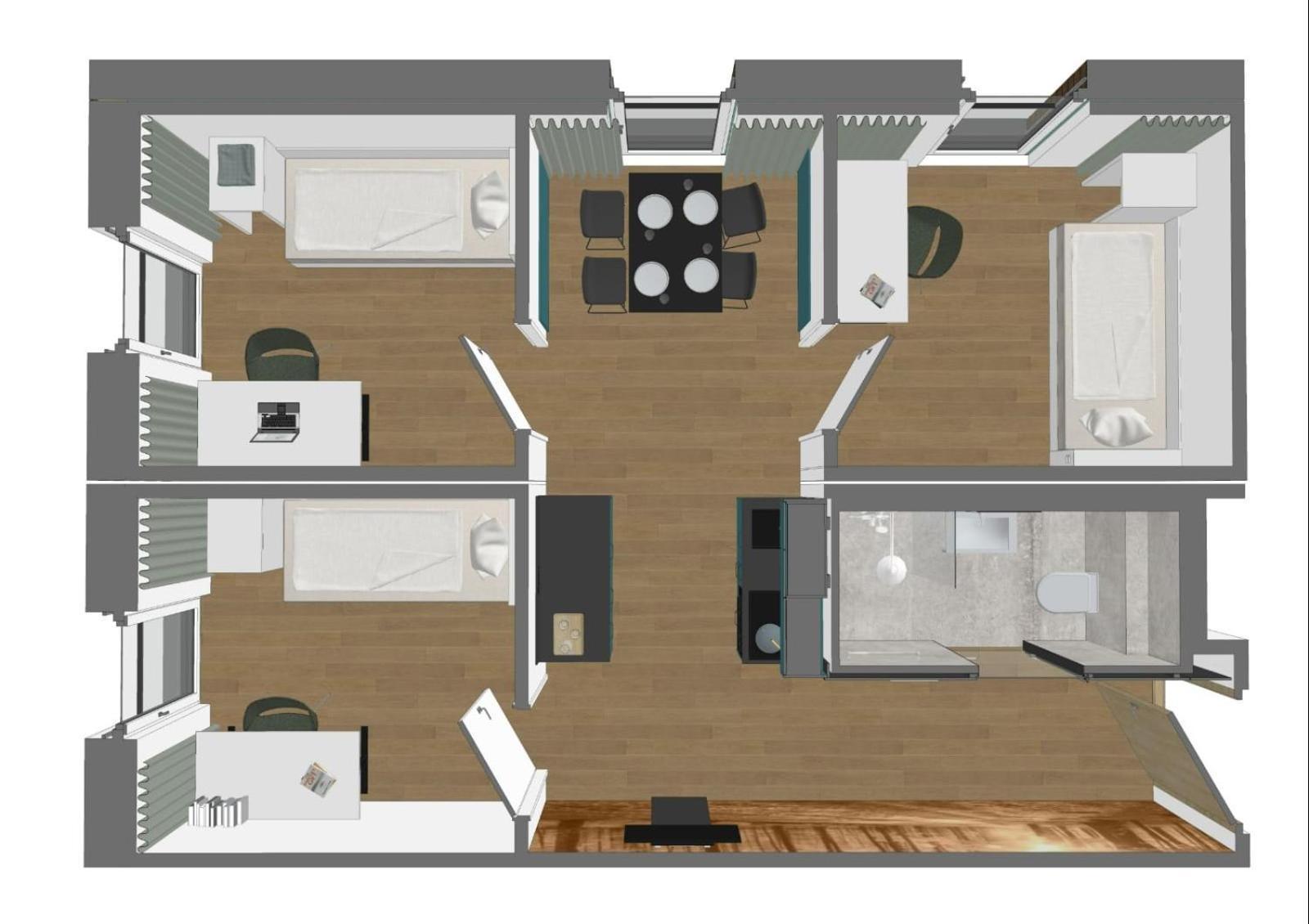 Aparthotel Timber One Boardinghouse Dorfen Extérieur photo